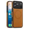Магнитный Роскошный Кошелек Кожаный Чехол Для iPhone 17 Pro Max 16 Plus 15 14 13 Для Magsafe Ударопрочный Тонкий Чехол Для Беспроводной Зарядки