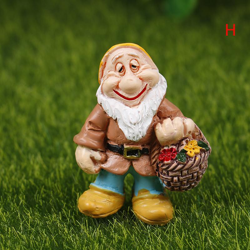 Довольно сказочные садовые миниатюры гном гном микро мини фигурки гномов украшение сада