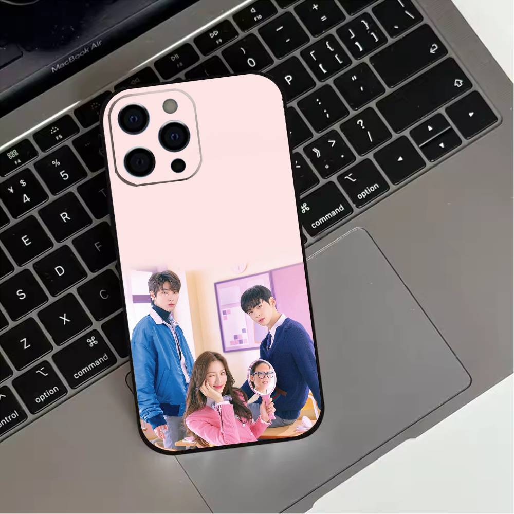 Чехол для телефона T-TV Drama T-True B-Beauty для iPhone 17,16,15,14,13,12,11 Plus,Pro Max,XS, Мягкий силиконовый черный чехол