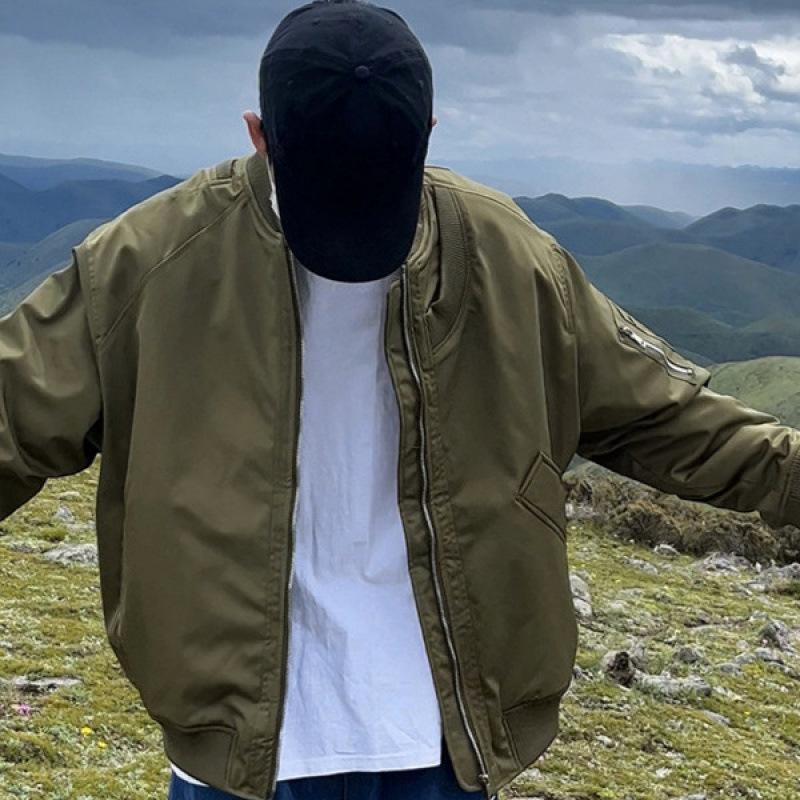 Мужская и женская стеганая куртка-авиатор для пар, новая зимняя свободная куртка с воротником бейсбольной джерси