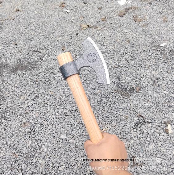 Niemann Outdoor Camping Hatchet & Tactical Axe for Woodworking, Splitting, and Firefighting