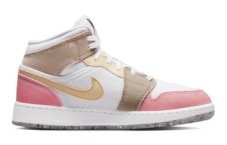 Jordan 1 Mid SE Пастельный Ярко-зеленый Grind GS DJ0338-100