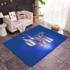 Soccer Player Action Carpet Perfect for Entryway Bedrooms Hallway Outdoor Antislip Carpet Decorate Offices Luxury Gift for Birthday, Christmas, Weddin