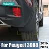 Для Peugeot 3008 GT 2017 2018 3008GT MK2 Гибридный автомобиль Брызговики Грязезащитные щитки Защита от брызг Аксессуары для крыльев
