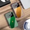 Серый фон молния Для Samsung S25 S25 Edge S25Ultra S8 9 S10 20 U ltra S21 Pro 22 Plus S23 FE S24 Ultra Стеклянный чехол для телефона