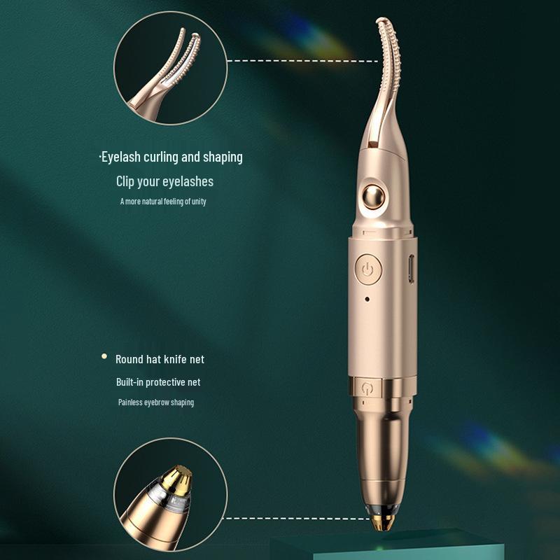 Портативные электрические щипцы для завивки ресниц с подогревом: Долговечный, Перезаряжаемый, для Идеальной Формировки Ресниц