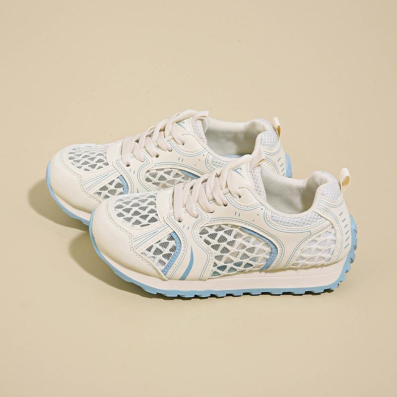 Женские летние дышащие сетчатые кроссовки на мягкой подошве в стиле Форреста Гампа, универсальная повседневная спортивная обувь для бега, кеды