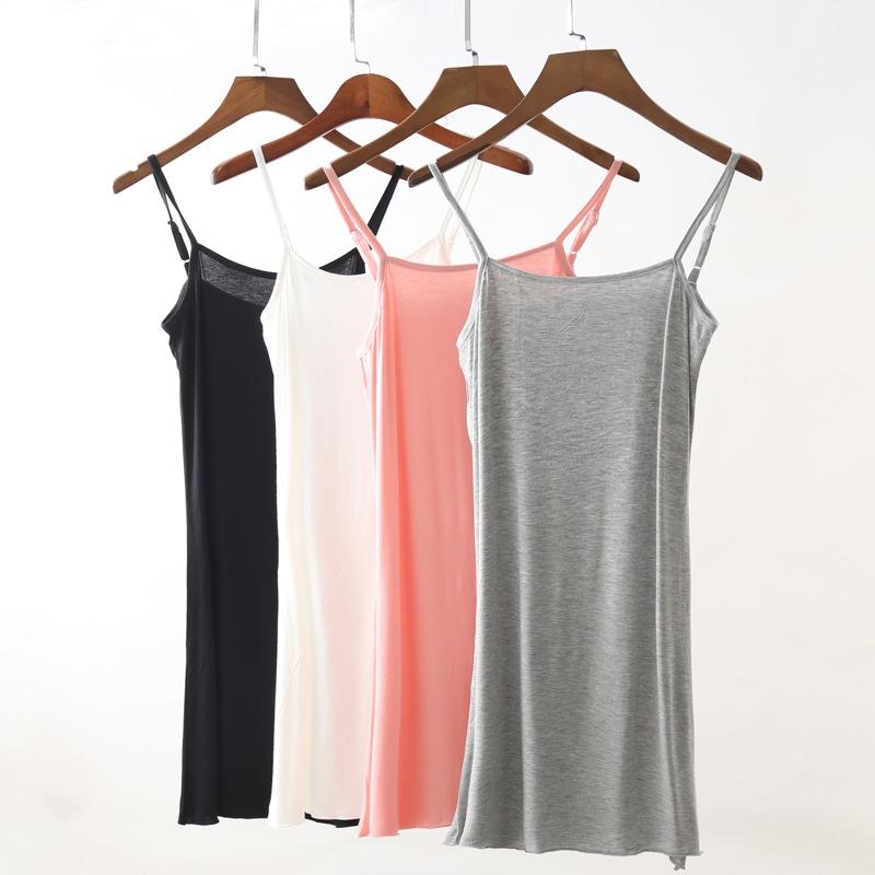 Elegant Women Tank Top Cami Mini Short Dress With Adjustable Spaghetti Straps