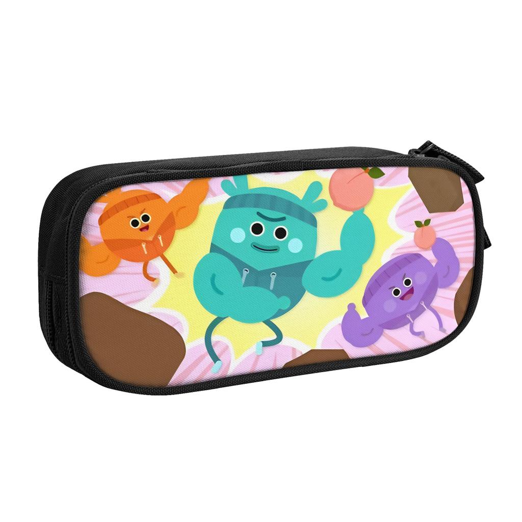 Classic Bumble Nums Cartoon Pencil Case Pencil Box Pen for Student Big Capacity Bag School Supplies Zipper Stationery