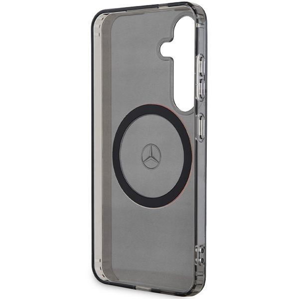 Чехол для Samsung Galaxy S24 Mercedes MagSafe Черный