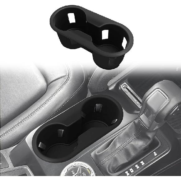 Muslogy Center Console Front&Rear Cup Holder Erts Compatible With 2024 2025 Toyota Tacoma Accessories Middle Console And Rear Armrest CupHolder