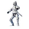 Armor Knight Action Figure with Accessories Movable Joints 3D Printed Medieval Warrior Soldier Model Toy Stress Relief Articulated Dummy Decoration