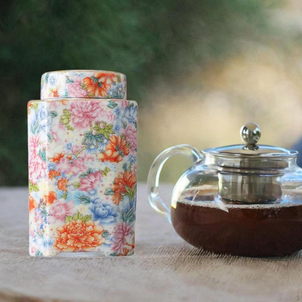 -Тройник -Канистра -Китайская традиционная с крышкой с эффектом памяти для украшения стола, кухни, офиса