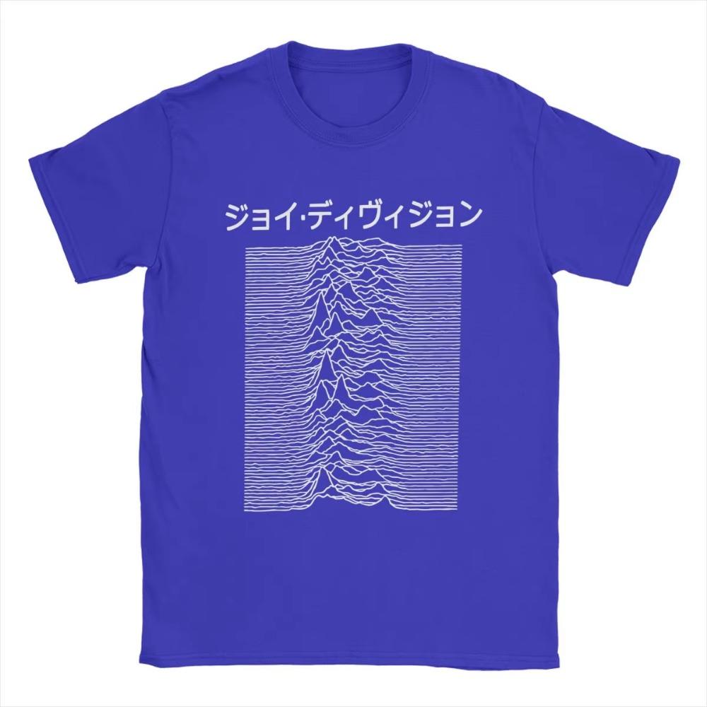 Joy Division Japan Мужская футболка Винтажная футболка Футболка с коротким рукавом и круглым вырезом 100% Идея для подарка Одежда