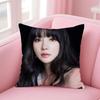 Popular fashion Chinese sexy actress LLiu Yan Cushion Cover Pillow Case Soft Friendly Fabric  Concealed Zipper
