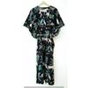 Индийское черное длинное хлопковое платье макси с животным принтом в стиле хиппи, женское ночное платье-кафтан CKFTN-SCRN-FULL-BUYIT-030