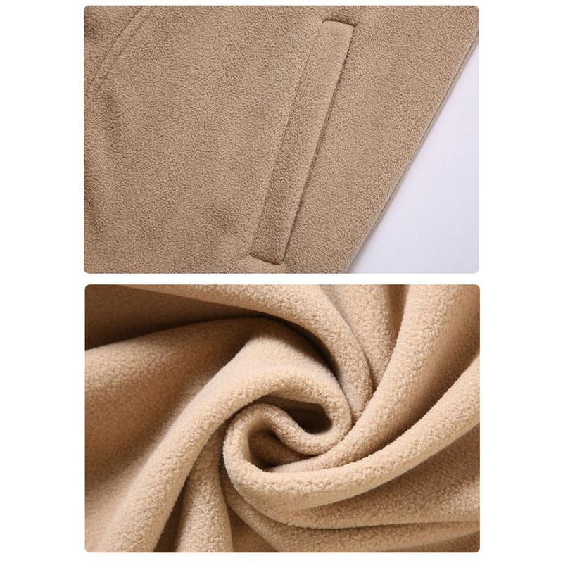 Autumn and Winter Polar Fleece Vest Men's Sleeveless Jacket Loose Large Size Plus Velvet Plus Size Thermal Vest 4XL-12XL
