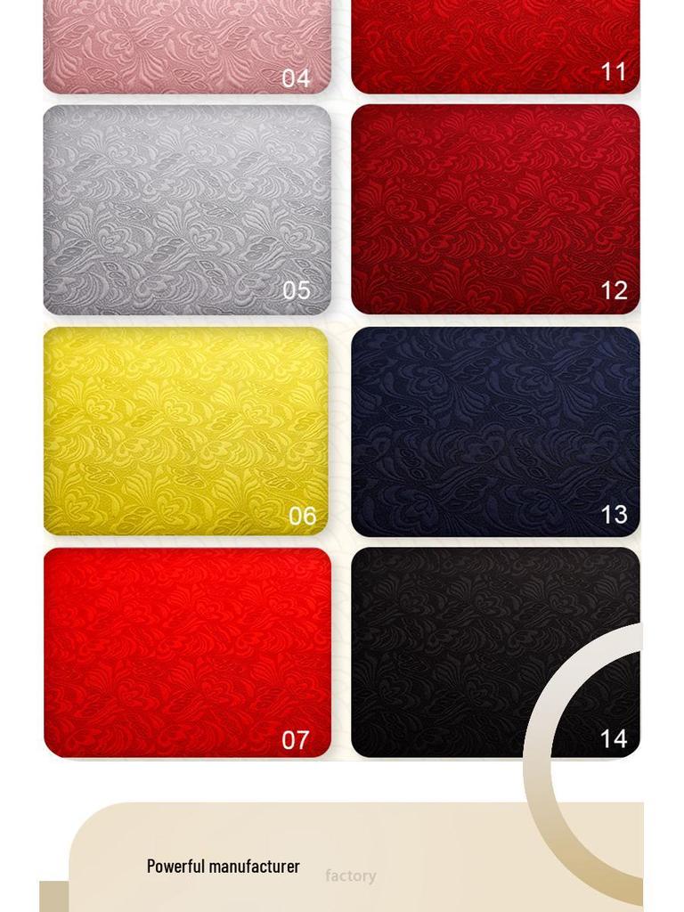 Embossed Butterfly Jacquard Fabric for Autumn/Winter Dresses, Cheongsams, Capes, and Shoes