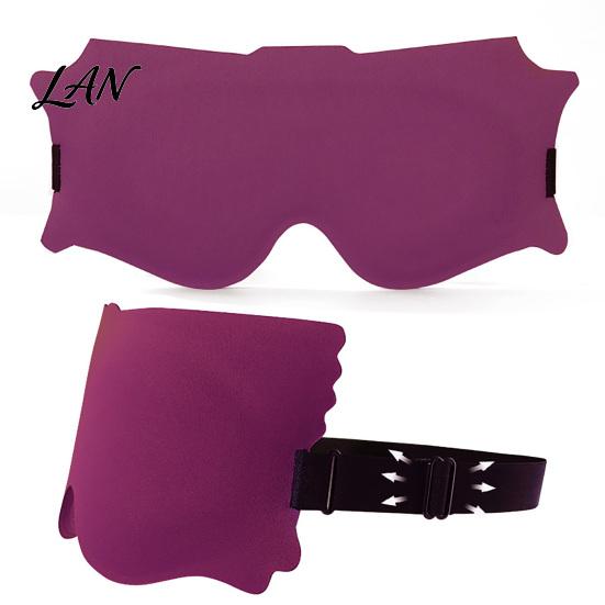 Soft Sleeping Mask for Men Women Sleep Eye Women, Lash Extensions 3D Contoured Mask, Lightweight Bedroom Travel Blackout Night Blindfold Shade