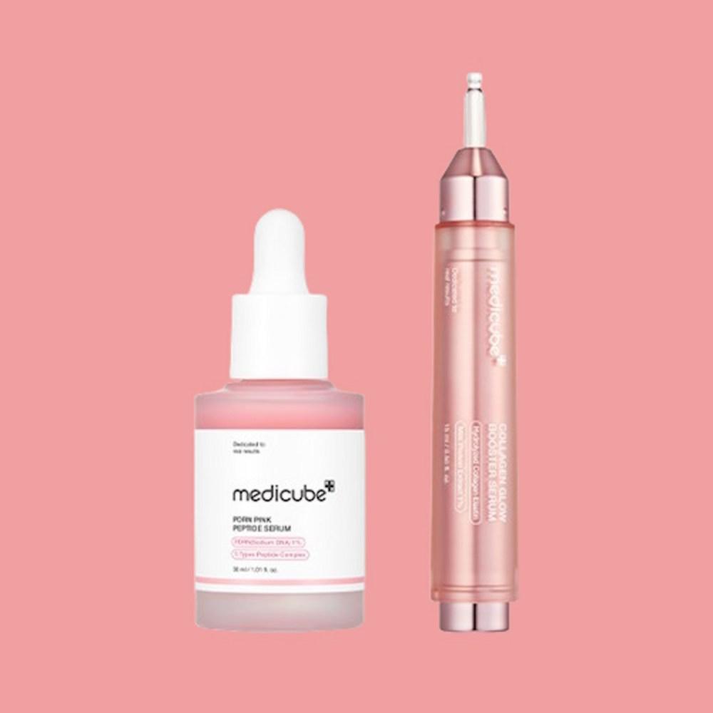 Medicube PDRN Розовый набор усилителей