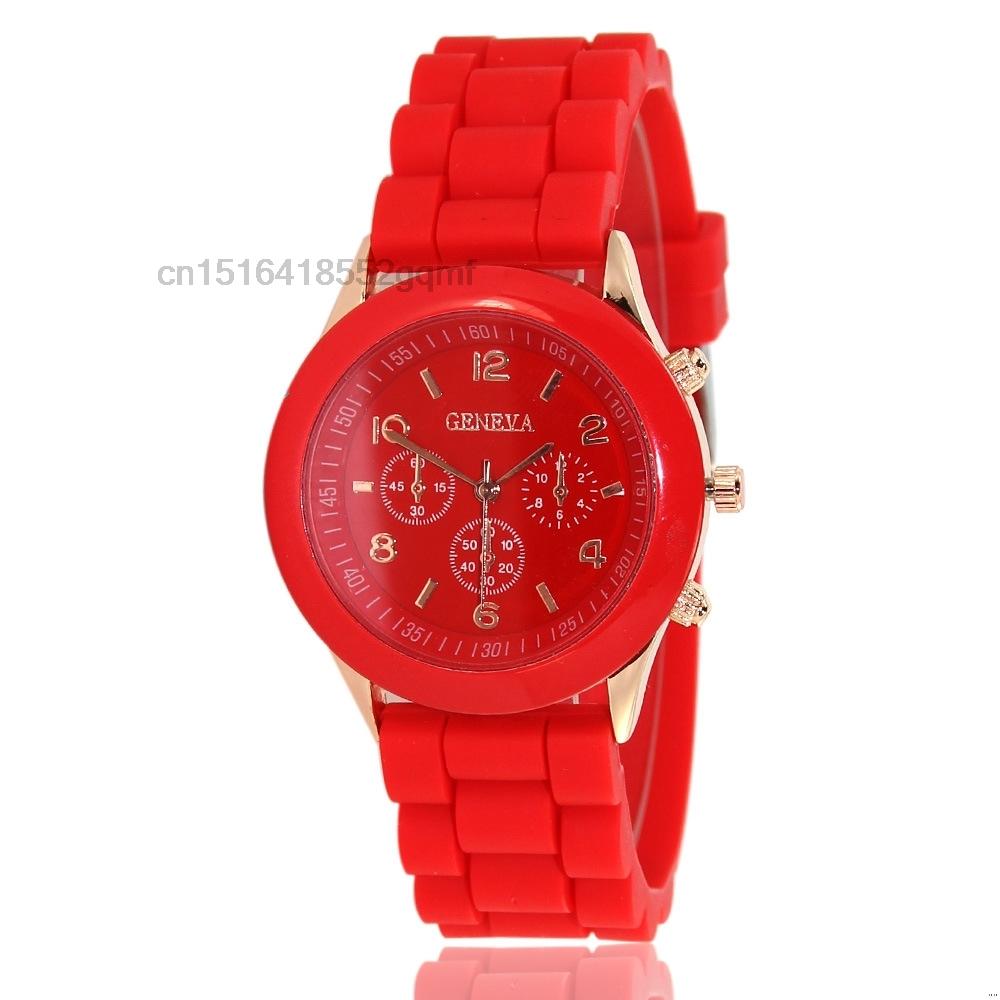 Luxury Watch Women Fashion Geneva Silicone Three Eyes Double Roman Digital Men Leather Quartz Wristwatches Ladies Clock Gift