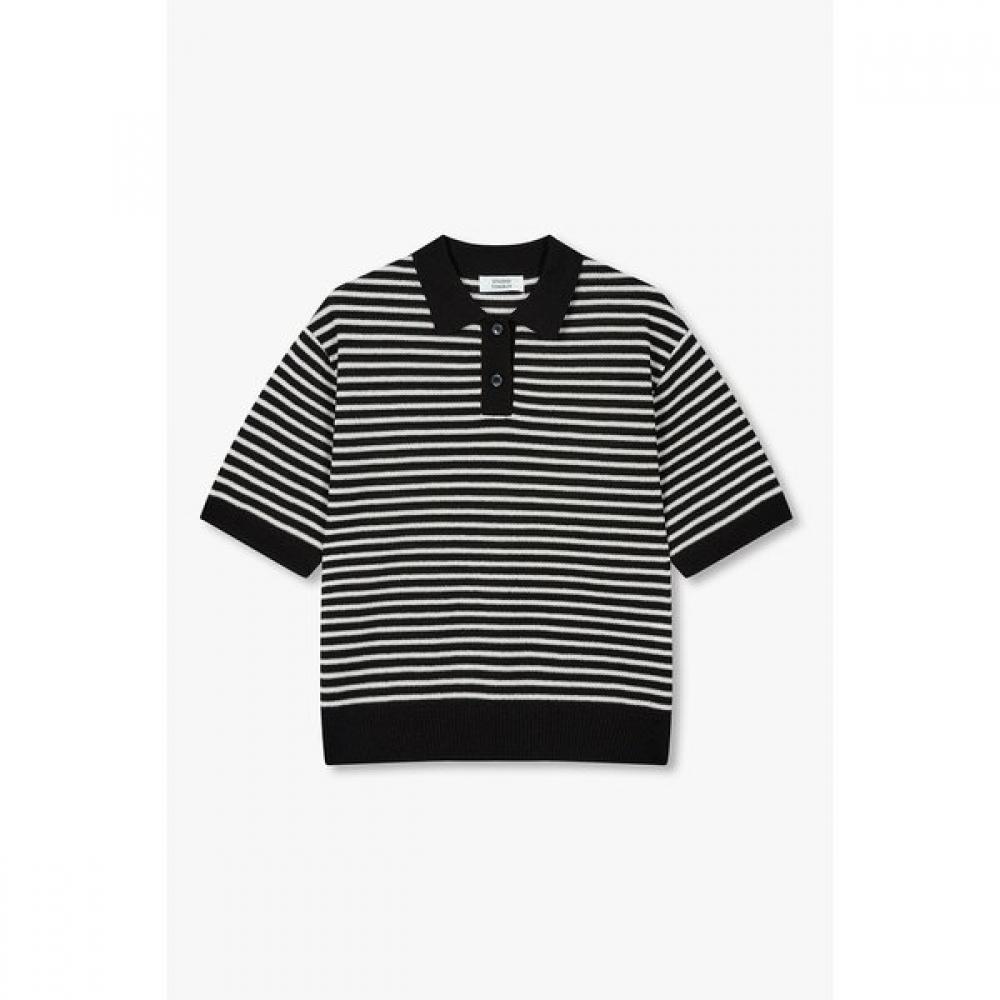 STUDIO TOMBOY Свитер в полоску с воротником 9176352971ct