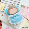 Постельное белье 3 предмета Подушка+Подушка+Одеяло Для 17 см Виниловой куклы Labubu Спальный мешок Исключая кукол Аксессуары для кукол