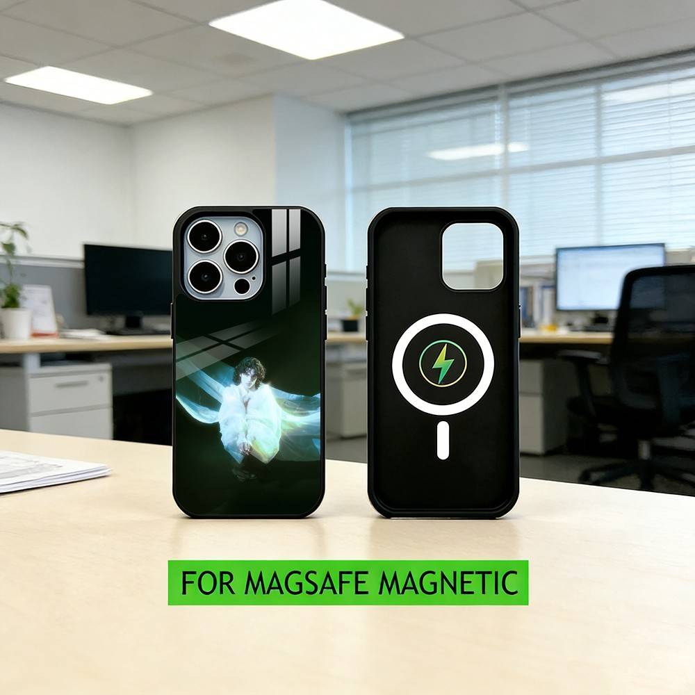 C-Conan G-Gray singer Phone Case For iPhone17,16,15,14,13,12,11 Plus,Pro Magnetic with Magsafe Wireless Charging
