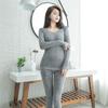 Women's Thermal Underwear Thin Set Winter Second Skin Winter Ladies Warm Clothes Thermal Long Sleeve