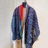 Travel Windproof Shawl Scarf Double-Sided Dual-Purpose Thickened Warm Neck