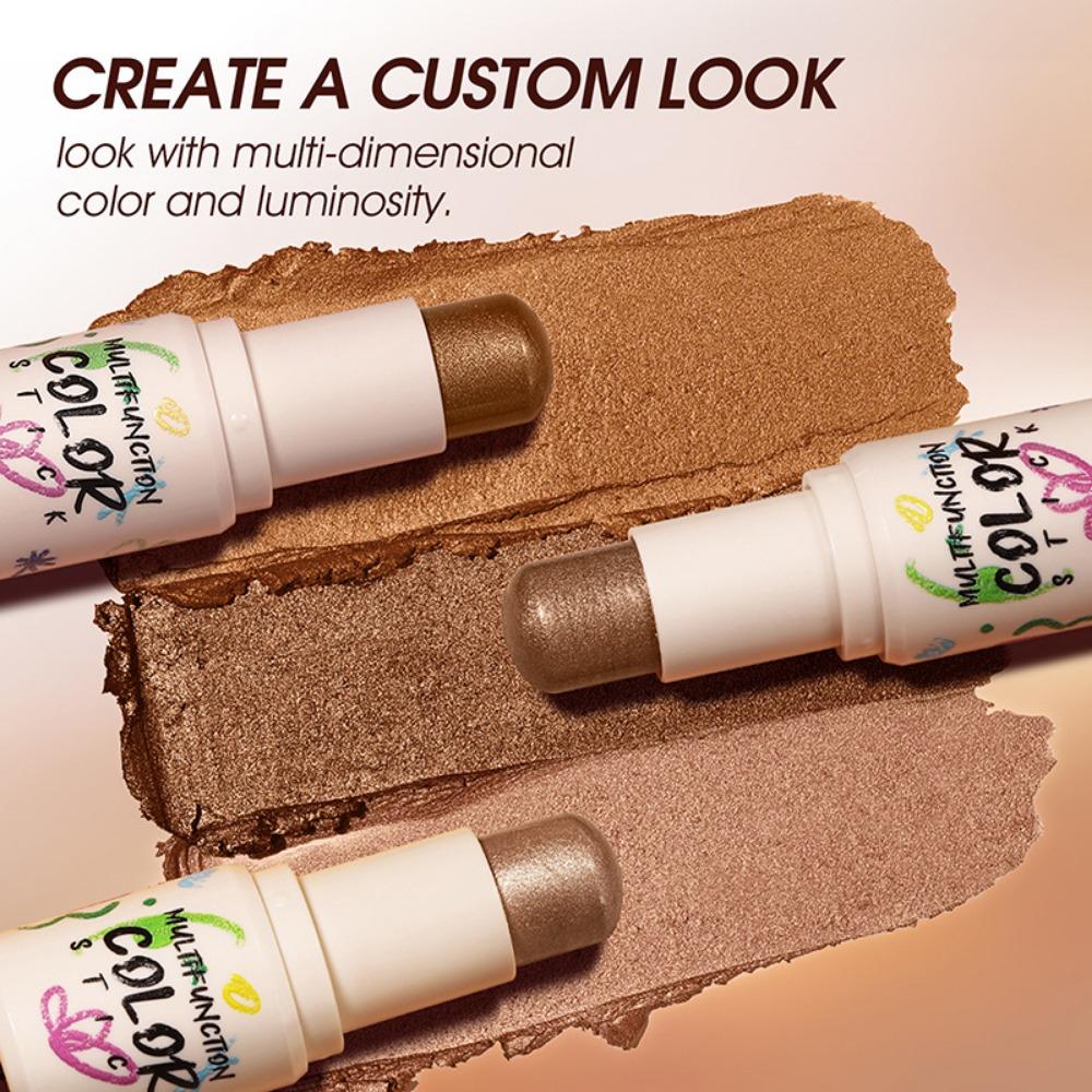 LANGMANNI, 4 цвета, тени для век, стойкие, не тускнеющие, матовые, жемчужные, светлые, для макияжа, тени для век, палочки