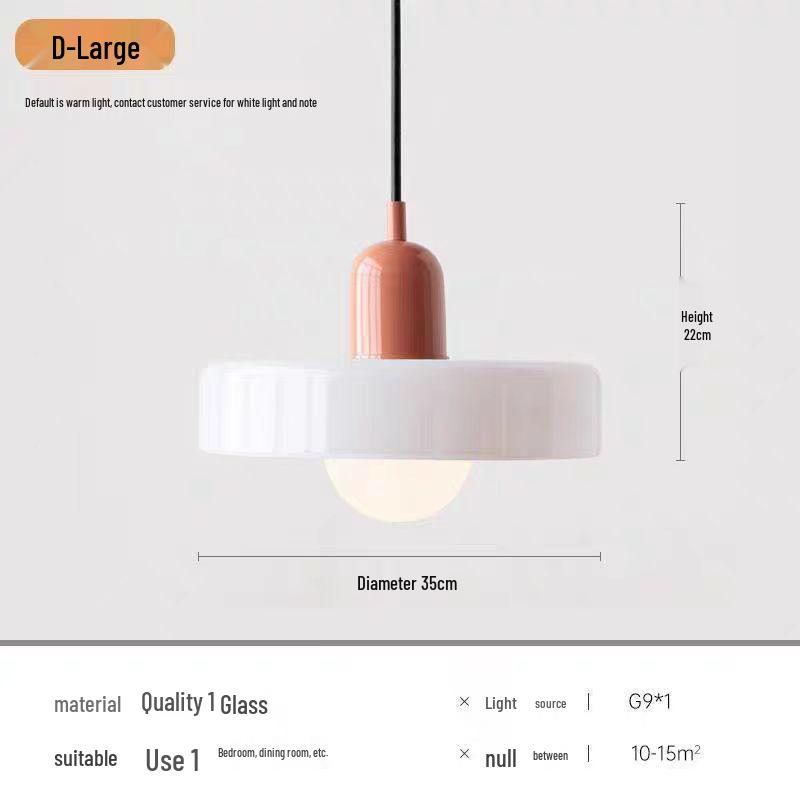 Винтажный подвесной светильник из зеленого стекла в стиле Мемфис - Современная прикроватная люстра в стиле Баухаус