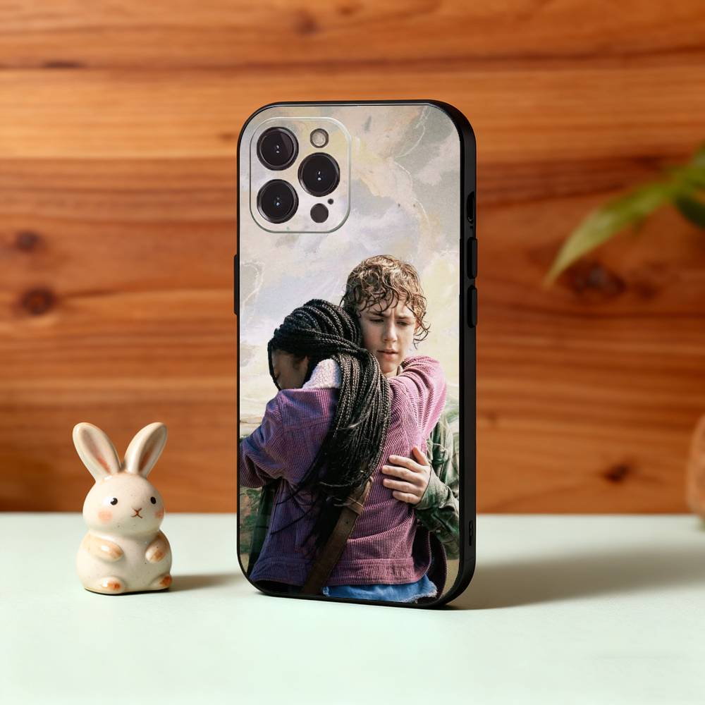 W-Walker and leah Phone Case For iPhone17,16,15,14,13,12Plus,Pro Max,XS,5G Soft Silicone Black Cover
