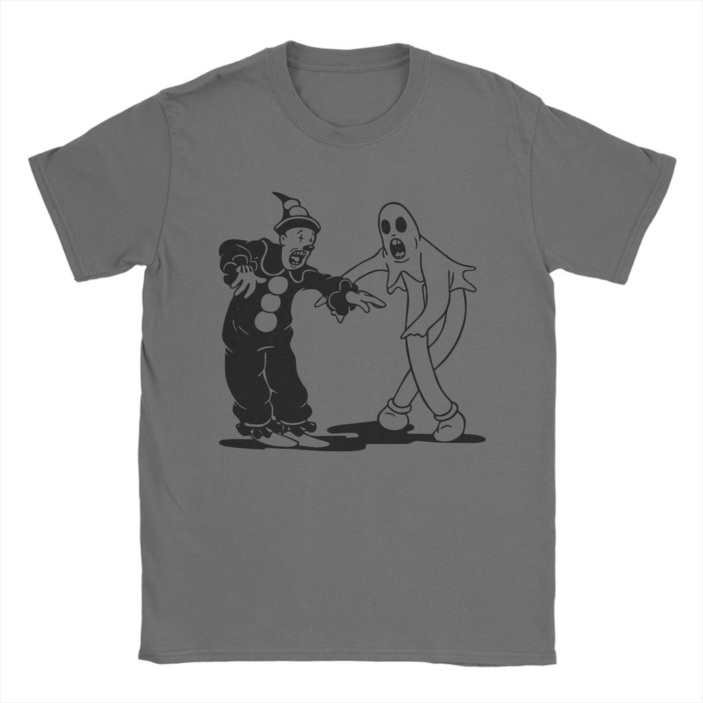 Vintage T Shirt Summer Trap Metal GhosteUnisexe Hip Hop T Shirts Pure Cotton Tshirt