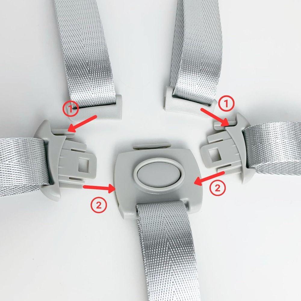 Sturdy High Chair Straps Adjustable Higchair Harness Replacement Baby Highchair Safety Band  Kids