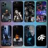 Чехол для телефона рэпера K-King Von для iPhone 16,15,14,13,12,11,Pro,X,XS,Max,XR,Plus,Mini Мягкий черный чехол