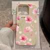 Чехол для телефона Hibiscus Tropical Seaside Shell для iPhone 17 Pro Max 16 Plus 15 Pro 14 13 12 11 XR 17Air Личи Текстура Мягкое покрытие