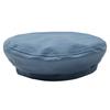 WHITE FANG Beret Hat Autumn Winter Spring Popular Hat Cap Plain Stylish Cute CA449 Women's (05 Blue)