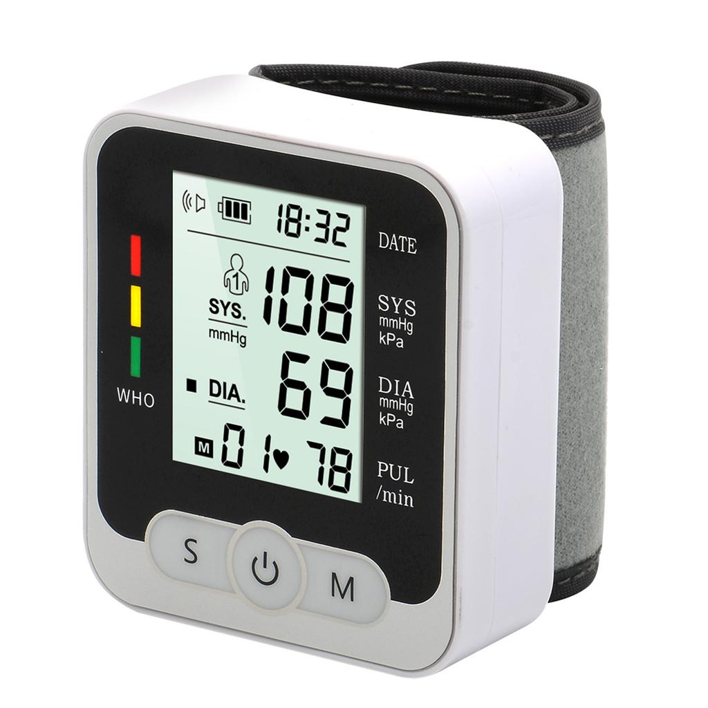 Professional Wrist Blood Pressure Monitor Portable Household Digital Blood Pressure Monitor