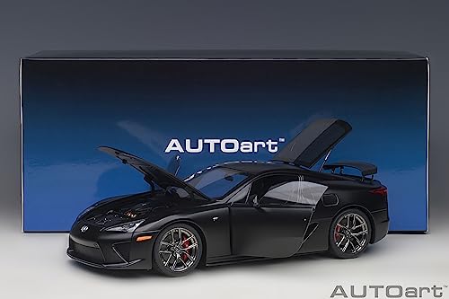 AUTOart 1/18 Lexus LFA (Matte Black) Finished Product