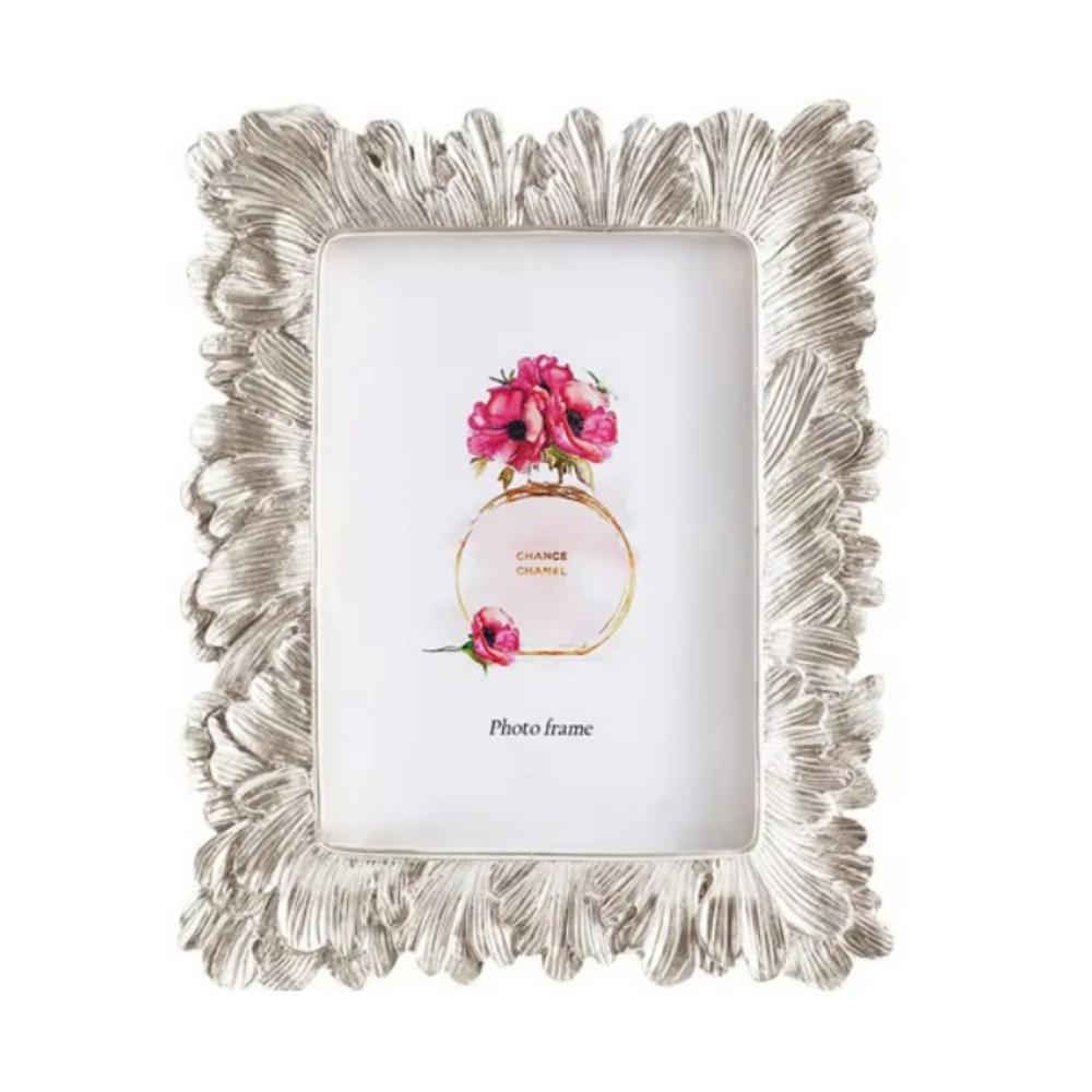 Антикварный держатель для фото, легкая фоторамка, украшения, рамки для фотографий в виде листьев, гостиная