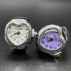 Elastic Stretchy Rings Love Quartz Ring Watch Digital Watch Round Quartz Finger Rings Ring Watch