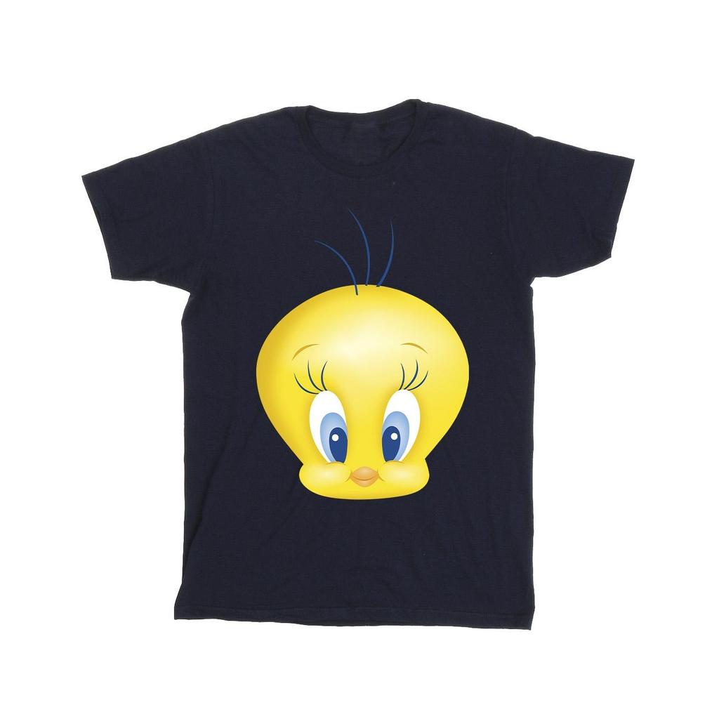 Looney Tunes Mens Tweety Face T-Shirt