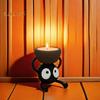 Мультяшный брикет эльф призрак подсвечник 3D печатный подставка для свечей подсвечник центральный элемент настольное украшение орнамент