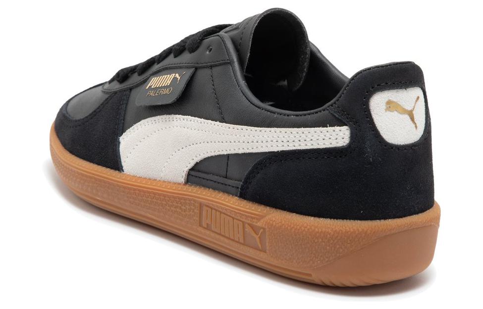 Puma Палермо Кожа Черный Пепельно-серый Резина 396464-03