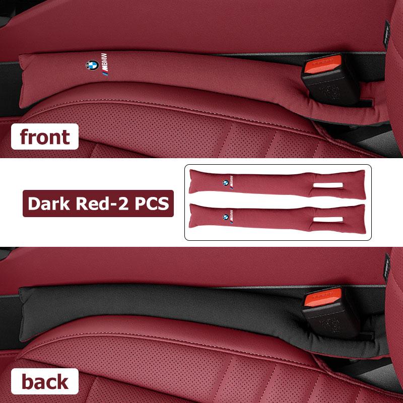 BKSN4 Suede Car Seat Gap Filler Side Seam Plugs Anti-Leak Filling For BMW E87 E70 E91 E30 G20 E92 E93 E60 E46 E90 G30 E53 X1