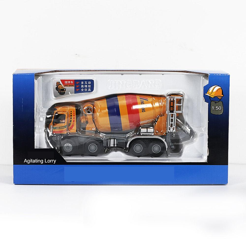 Модель миксера 1/50, литая под давлением модель транспортного средства, инженерный инструмент