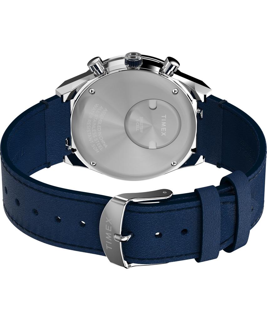 TIMEX Q TIMEX TW2Y36100 кварцевые 50м водозащита пластик синий циферблат нержавеющая сталь
