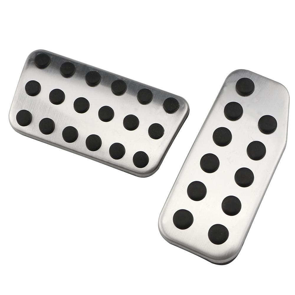 Автомобильные противоскользящие педали акселератора, педали тормоза для Honda Fit Jazz GK5 Vezel HRVXRV City Crider 2014-2019 AT Parts