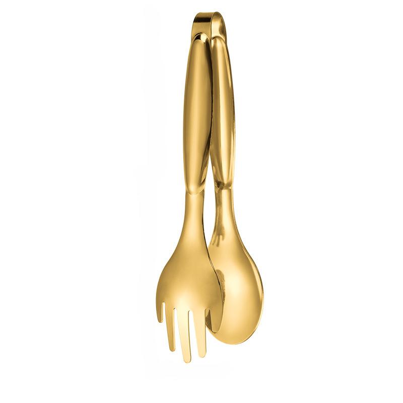 Non-Slip Stainless Steel Food Tongs Meat Salad Bread Serving Tongs For Barbecue Kitchen Accessories Cooking Utensils